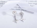 [Imperial] VIDYLLE SILVER DIAMOND MINI DROP EARRINGS