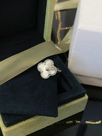[Imperial] CLOVER SILVER RING