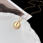 [Imperial]  MOVE MOP PINK GOLD NECKLACE