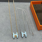 [Imperial] POP H SKY BLUE NECKLACE
