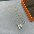 [Imperial] POP H SKY BLUE NECKLACE