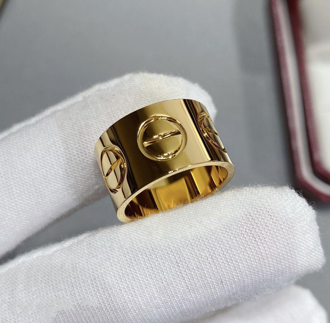 [Imperial] LOVE 11MM LARGE RING