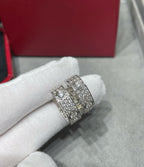 [Imperial] LOVE 5.5MM DIAMOND PAVED EARRINGS