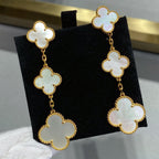 [Imperial] CLOVER MOP 3 MOTIFS GOLD EARRINGS