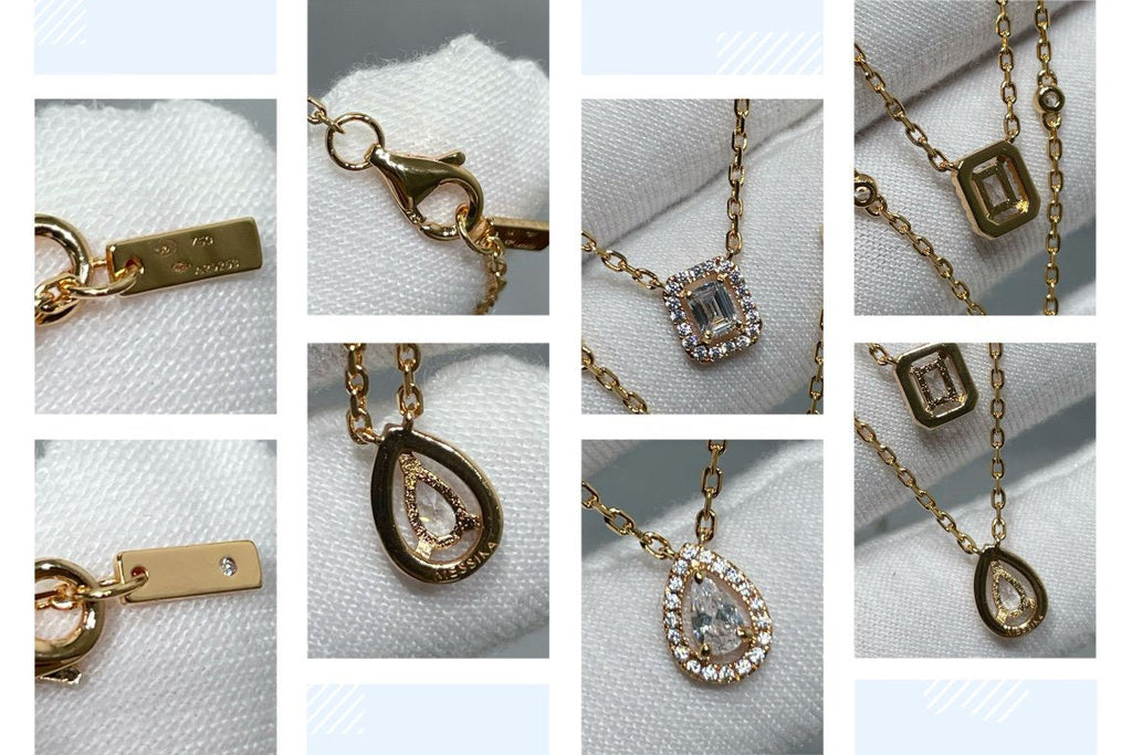 [Imperial] MY TWIN 2 ROW DIAMOND NECKLACE