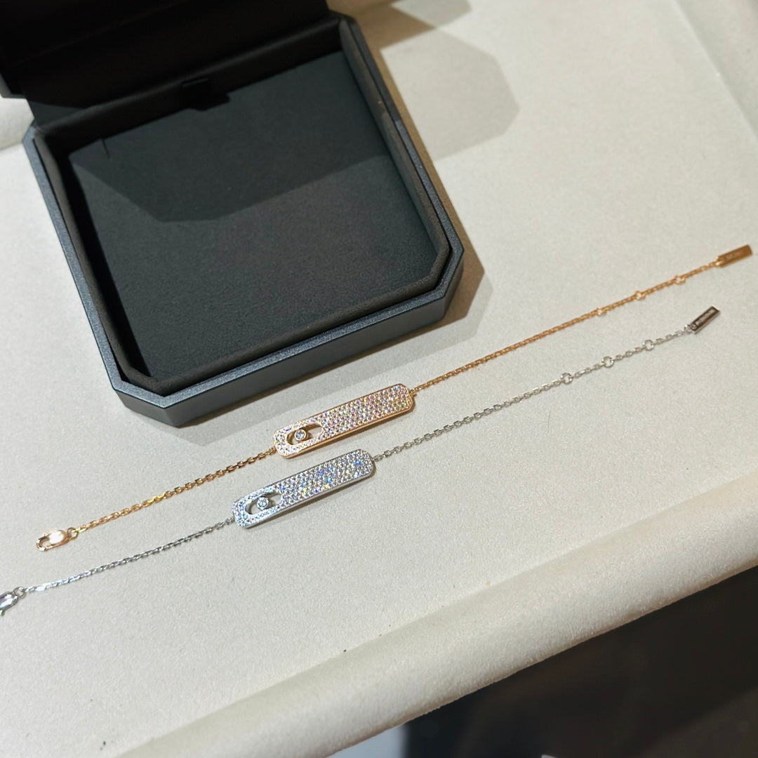 [Imperial] MOVE CLASSIQUE DIAMOND PAVED BRACELET