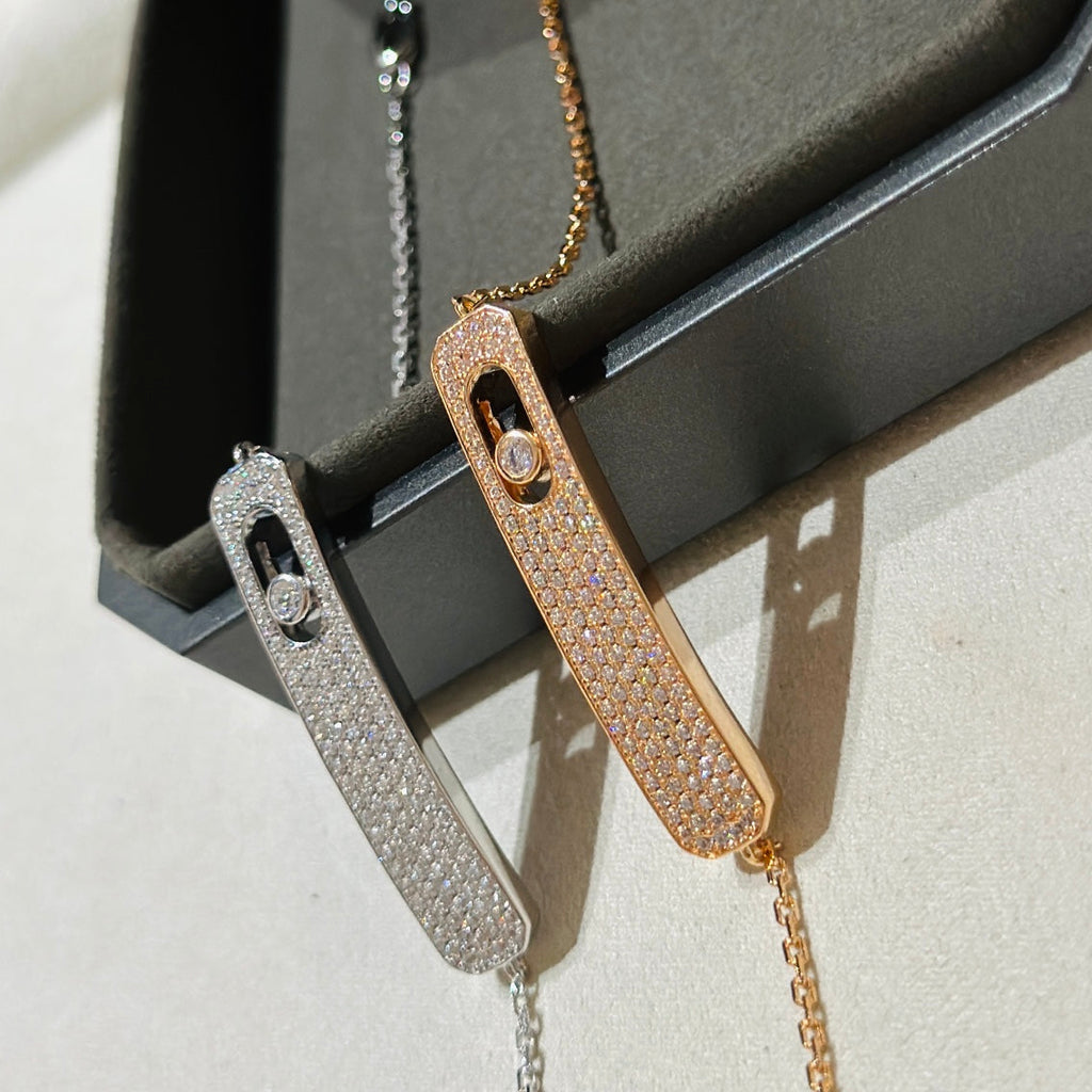 [Imperial] MOVE CLASSIQUE DIAMOND PAVED BRACELET