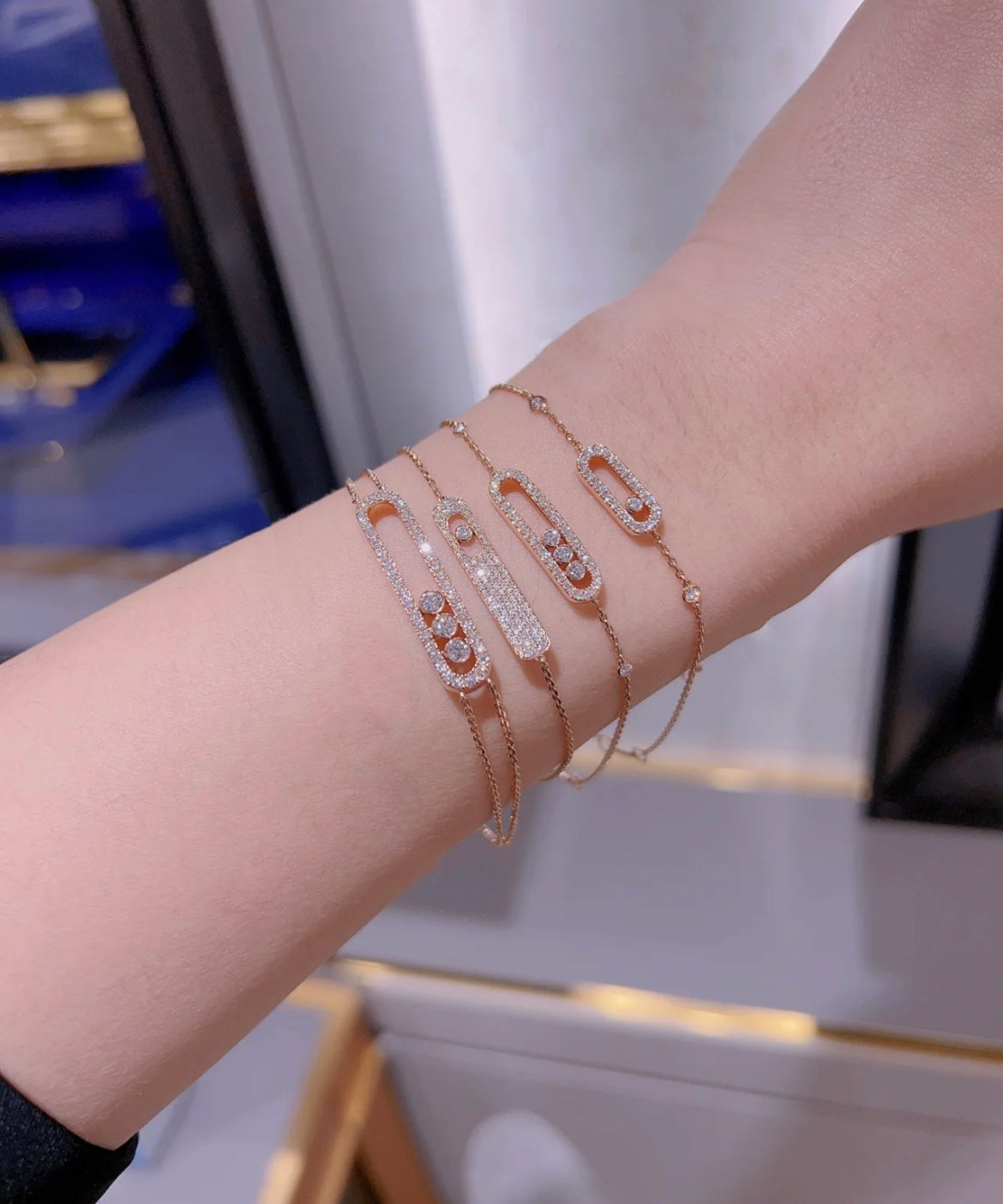 [Imperial] MOVE CLASSIQUE DIAMOND PAVED BRACELET