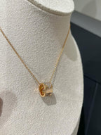 [Imperial] LIENS EVIDENCE DIAMOND PAVED NECKLACE