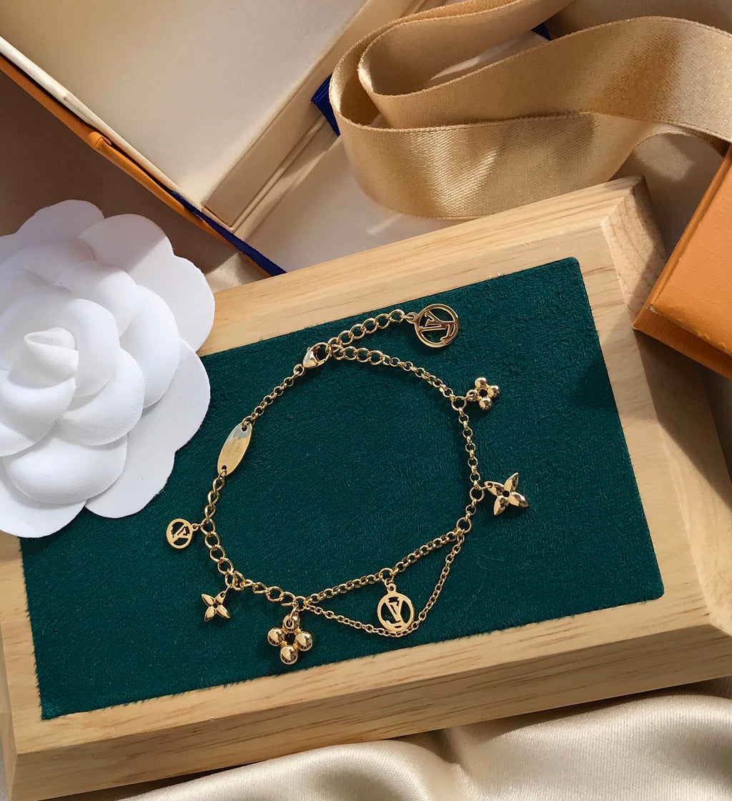 [Imperial] BLOOMING PINK GOLD MOP BRACELET