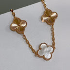 [Imperial]New CLOVER WHITE PEARL MOP 5 MOTIF BRACELET COLLECTION