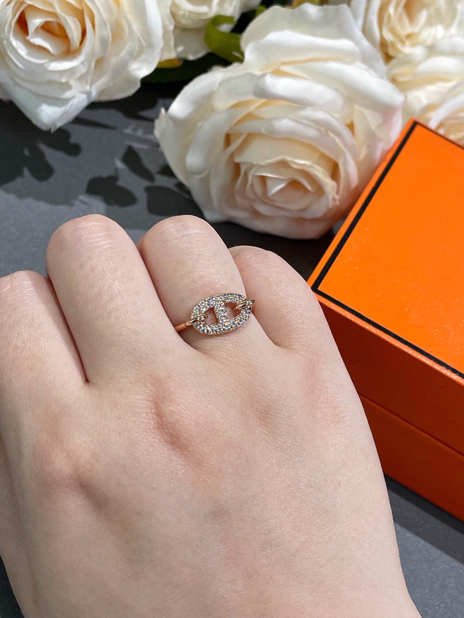 [Imperial] RONDE SMALL DIAMOND RING