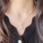 [Imperial] CONSTANCE PEDANT SILVER NECKLACE