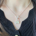 [Imperial] CONSTANCE PEDANT SILVER NECKLACE