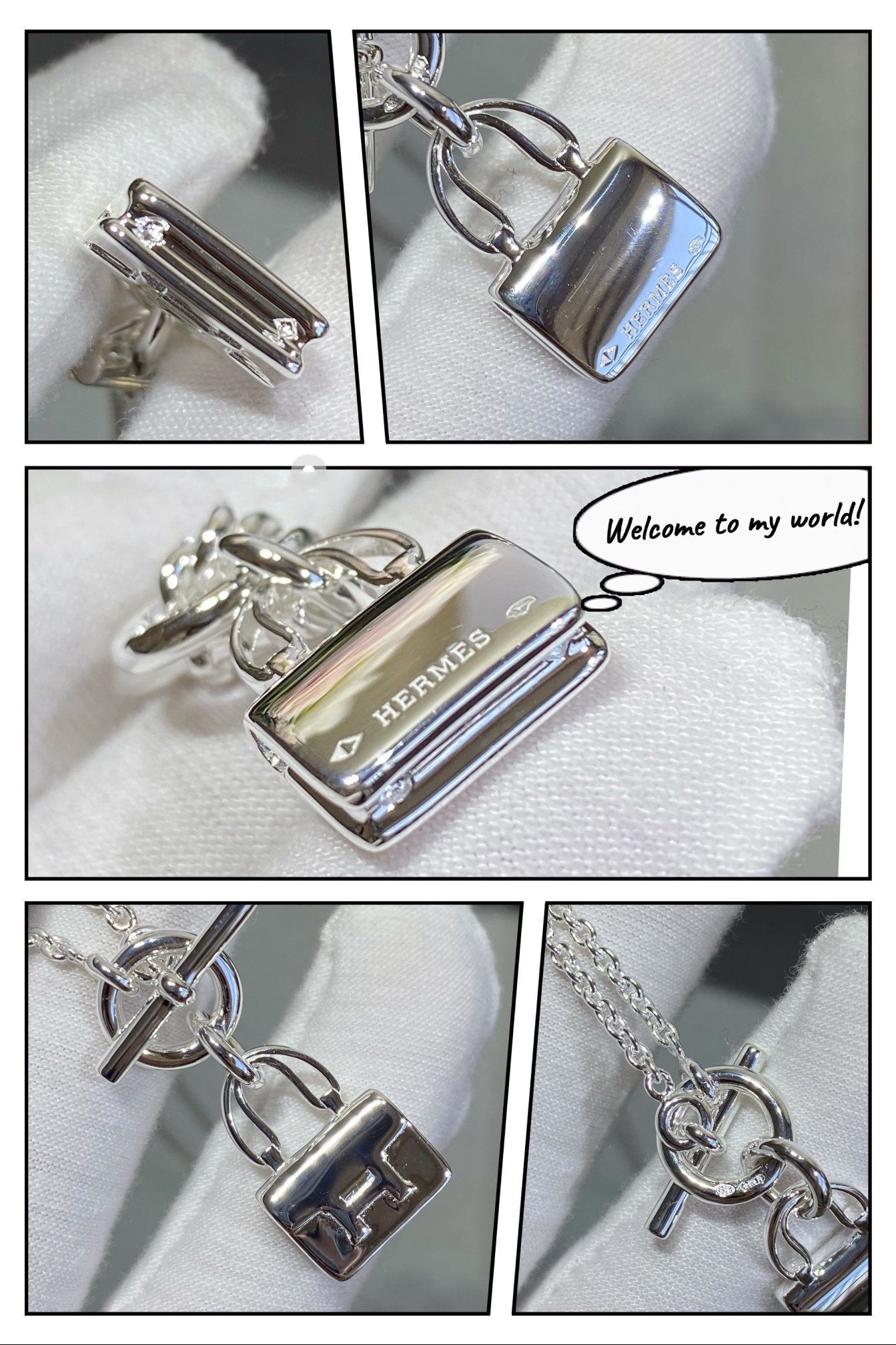 [Imperial] CONSTANCE PEDANT SILVER NECKLACE