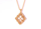 [Imperial] B.C.L ENAMEL ROTATING SINGLE-DIAMOND NECKLACE£¨Various colors£©