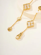 [Imperial]B.C.L ENAMELED Three-Flower Bracelet£¨Trumpet