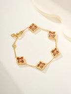 [Imperial]B.C.L ENAMELED Five-Flower Bracelet£¨Various Colors