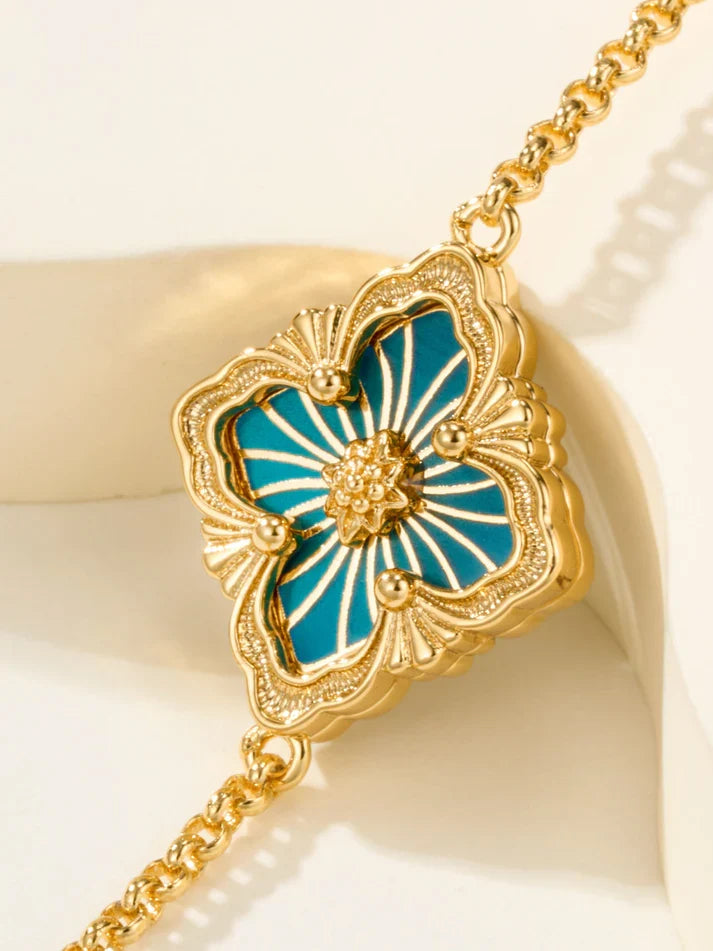 [Imperial]B.C.L ENAMELED One-Flower Bracelet£¨Various Colors