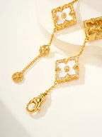 [Imperial]B.C.L ENAMELED Five-Flower Bracelet£¨Various Colors BIG SIZE