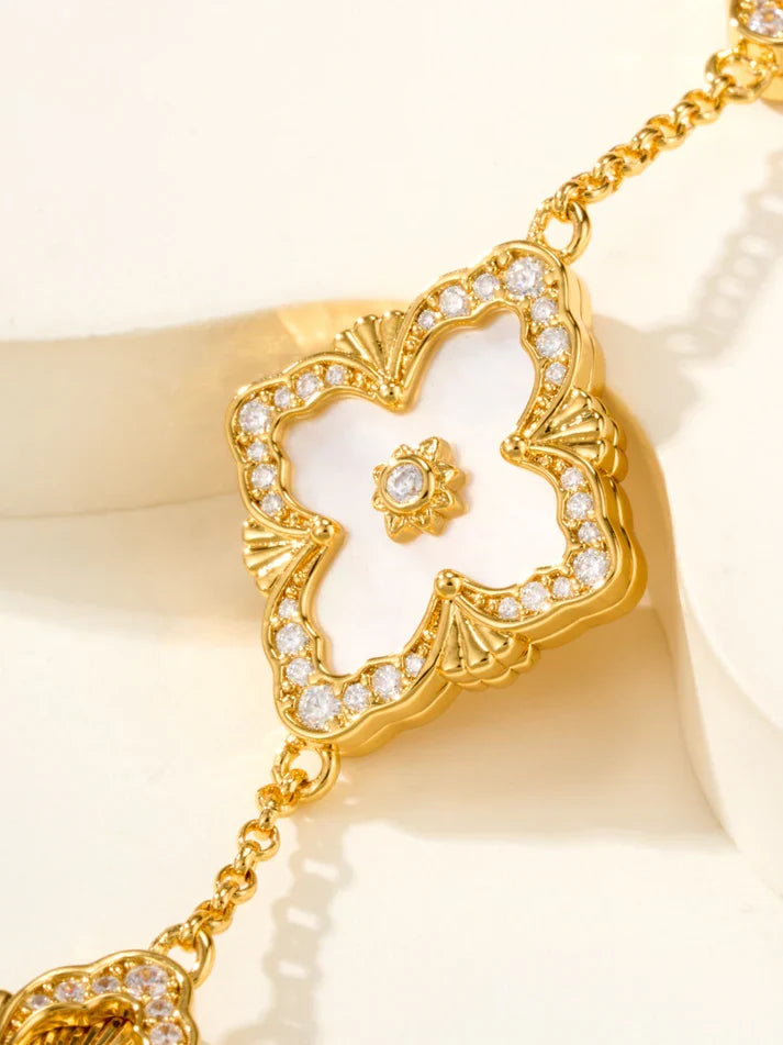[Imperial]B.C.L ENAMELED Five-Flower Bracelet£¨Various Colors BIG SIZE