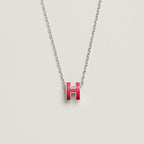 [Imperial] H NECKLACE PINK