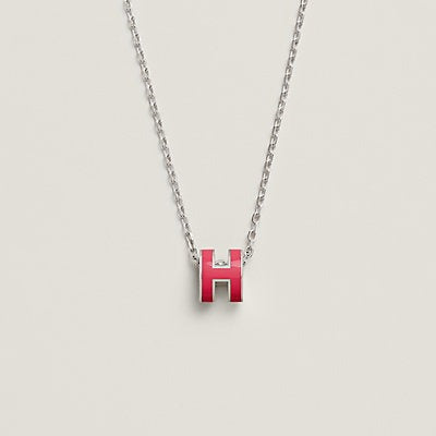 [Imperial] H NECKLACE PINK