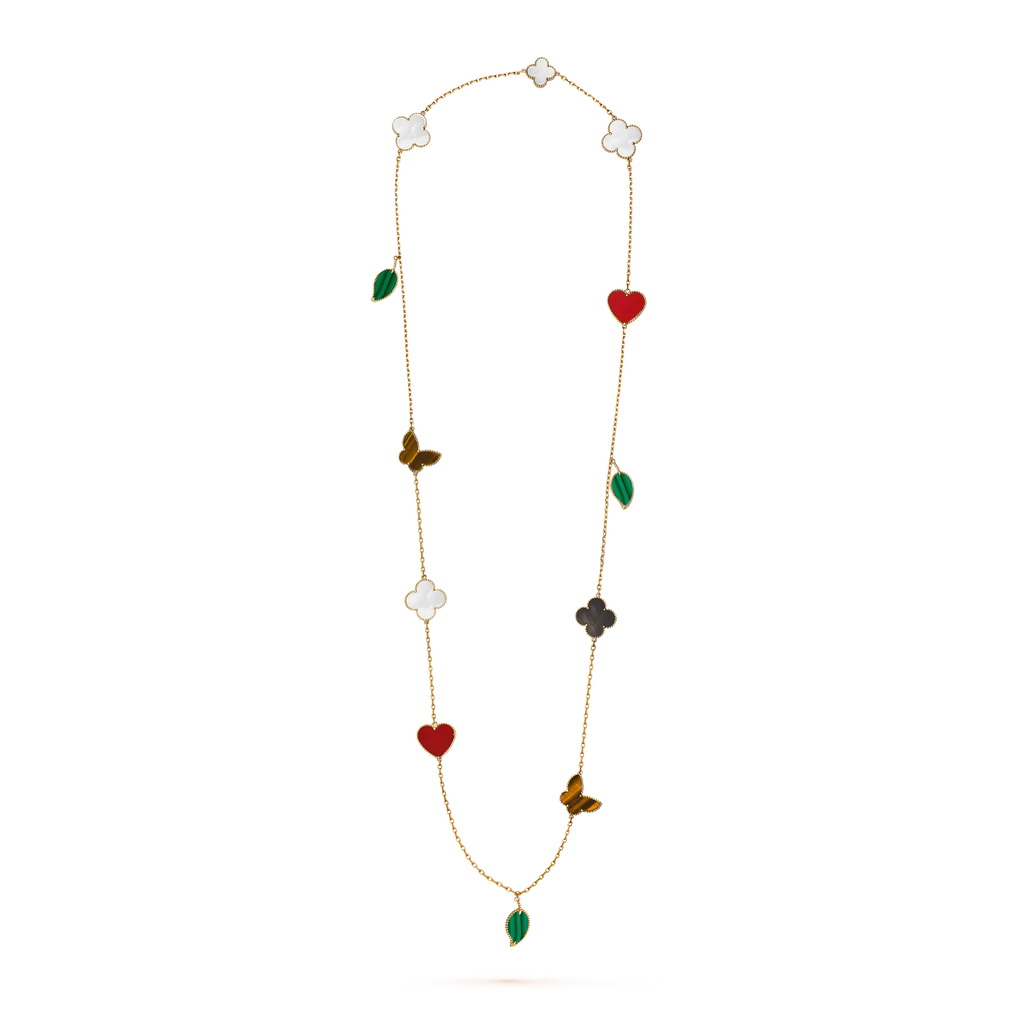 [Imperial] Lucky Alhambra Long Necklace-12 Designs