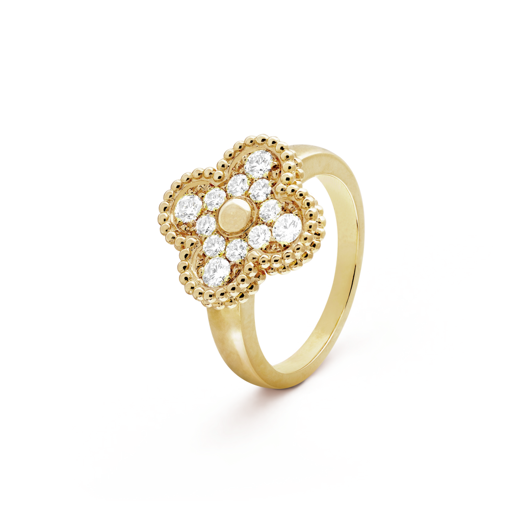 [Imperial] CLOVER DIAMOND RING