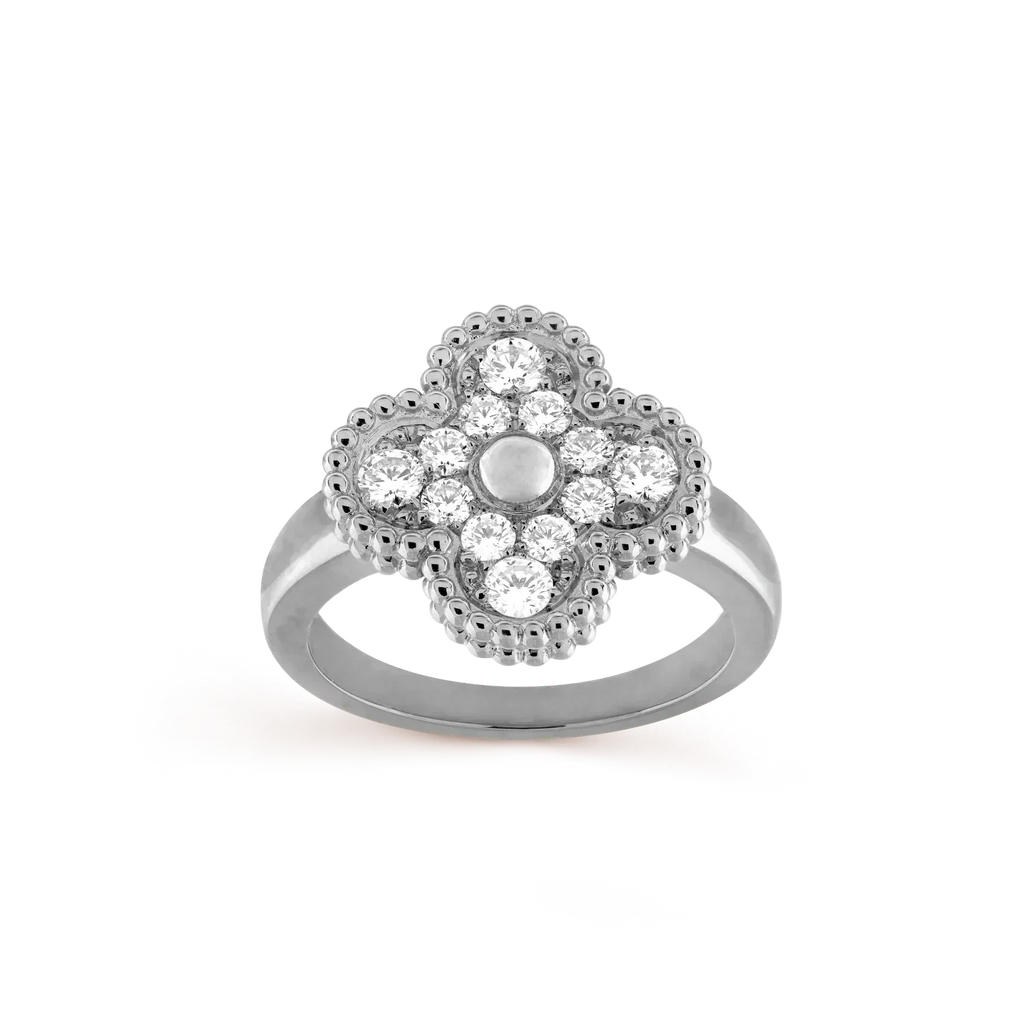 [Imperial] CLOVER DIAMOND RING