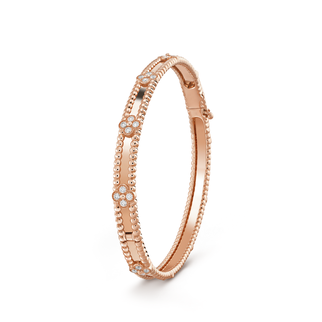 [Imperial] CLOVER BRACELET 4MM DIAMONDS