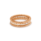 [Imperial] PERLEE DIAMOND ROSE GOLD RING