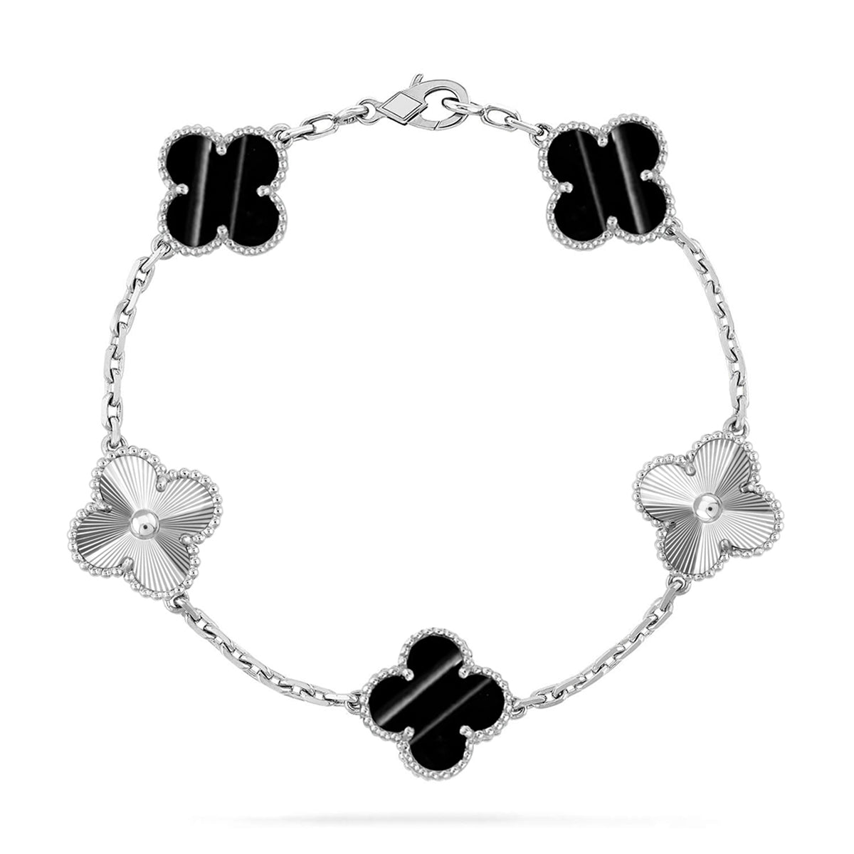 [Imperial]New  CLOVER 5 MOTIF PULSAR STONE BRACELET COLLECTION