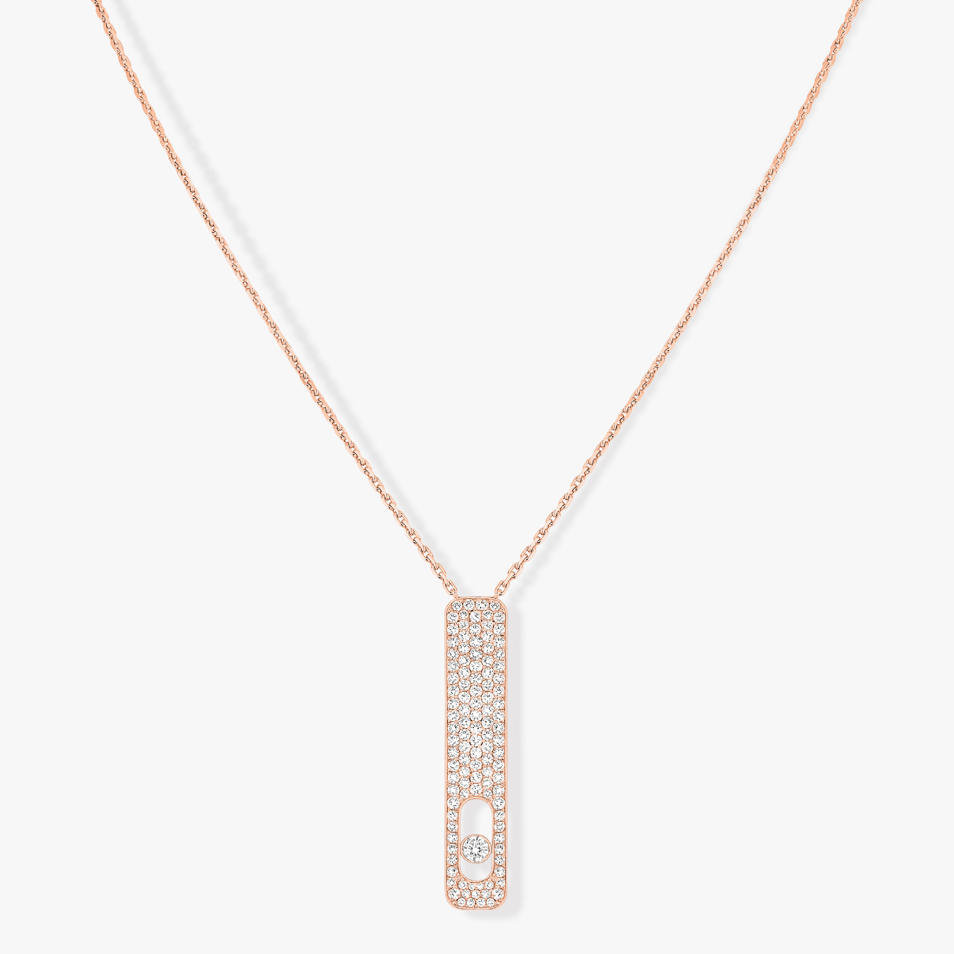 [Imperial] MY FIRST DIAMOND PAVED NECKLACE