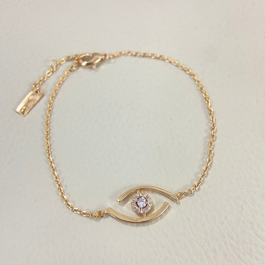 [Imperial] Lucky Eye Pave-Set Diamond Bracelet