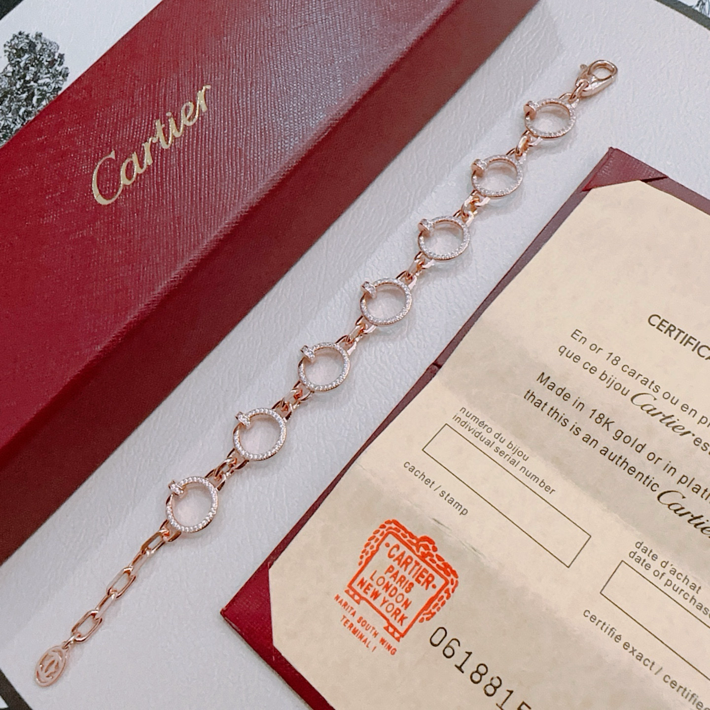 [Imperial] LOVE&JUSTE BRACELET DIAMONDS