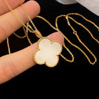 [Imperial] CLOVER 25MM MOP LARGE PENDANT NECKLACE