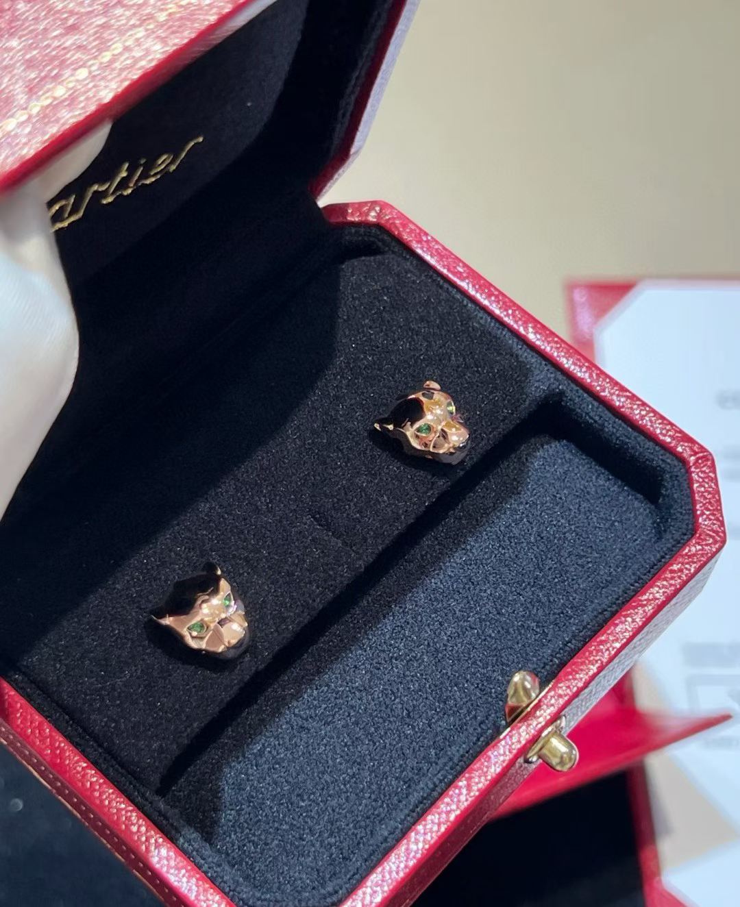 [Imperial] CHRRTAH-PRINT STUD EARRINGS, THREE COLORS