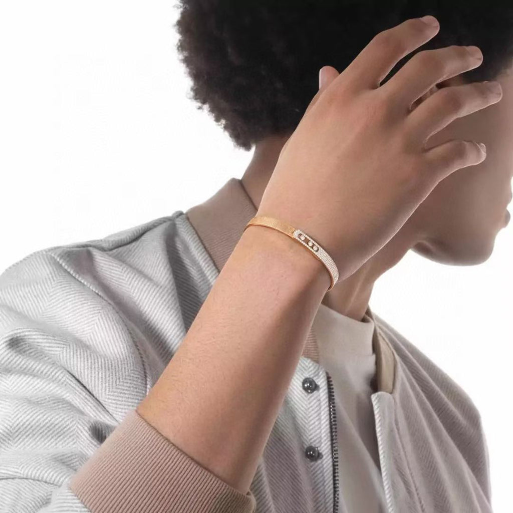 [Imperial] 2026 BRAND-NEW FROSTED BRACELET WITH DIAMONDS THREE COLORS