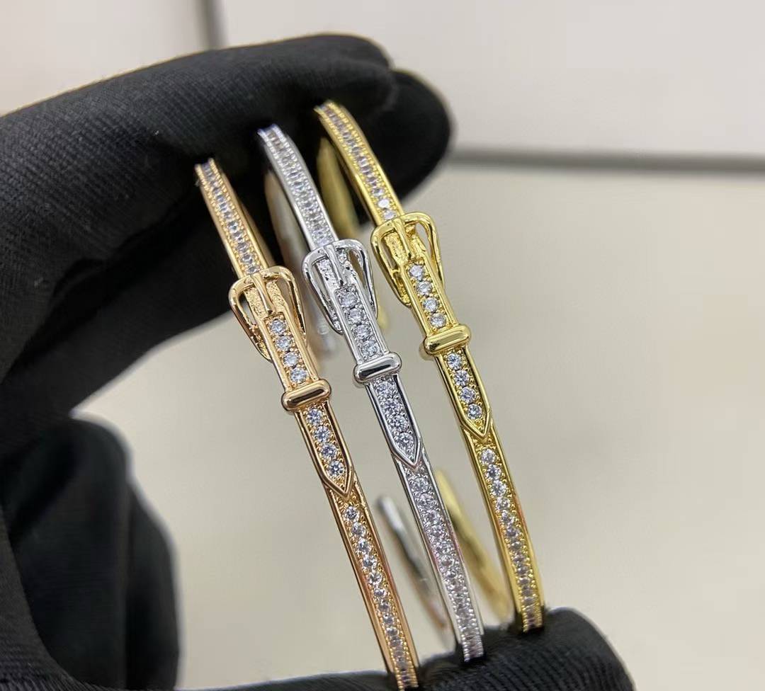 [Imperial] DIAMOND-ENCRUSTED BRACELET THREE COLORS