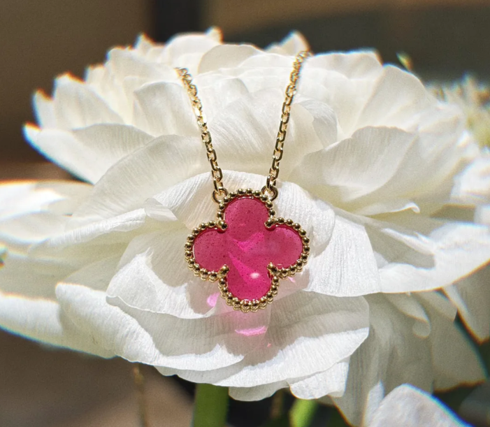 [Imperial] 26 NEW PINK BUBBLE ENAMEL SET
