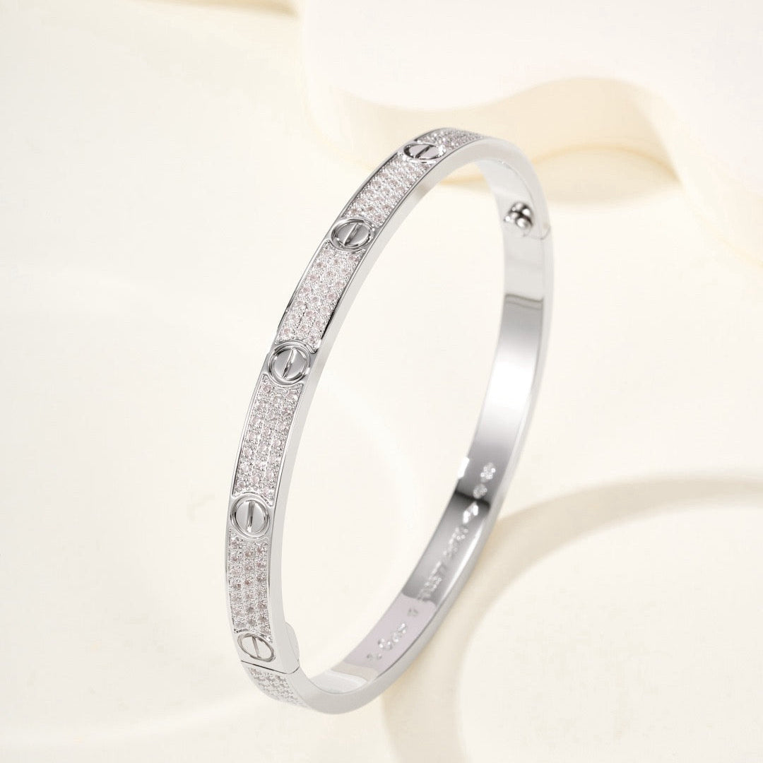 [Imperial] LOVE BRACELET 4.8MM DIAMOND-PAVED