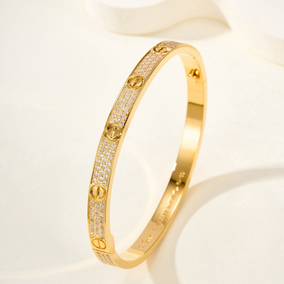 [Imperial] LOVE BRACELET 4.8MM DIAMOND-PAVED