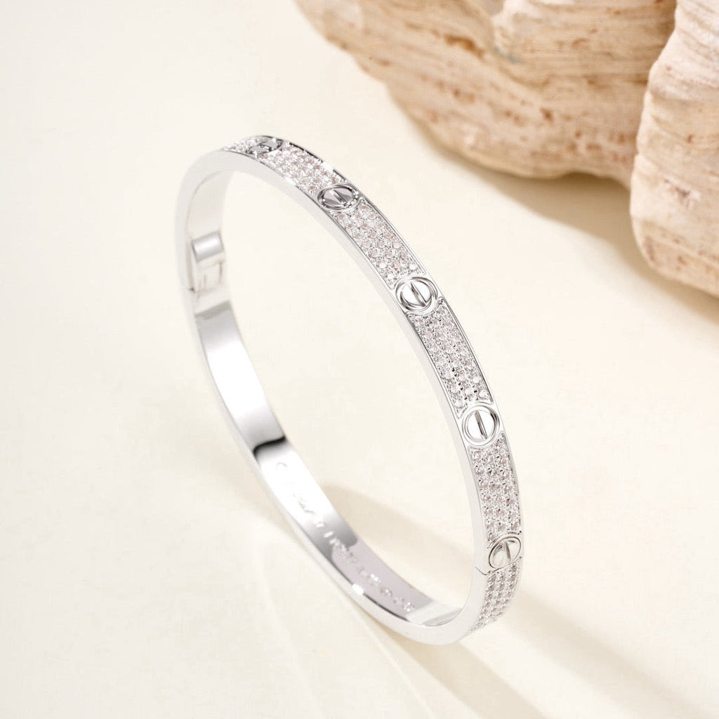 [Imperial] LOVE BRACELET 4.8MM DIAMOND-PAVED