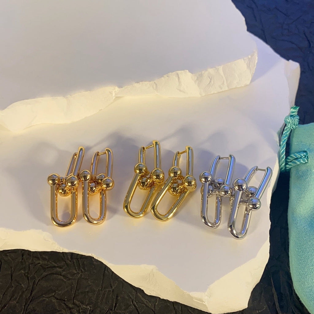 [Imperial] TF U-shaped earrings