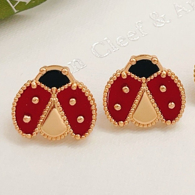 [Imperial] LUCKY LADYBUG EARRINGS