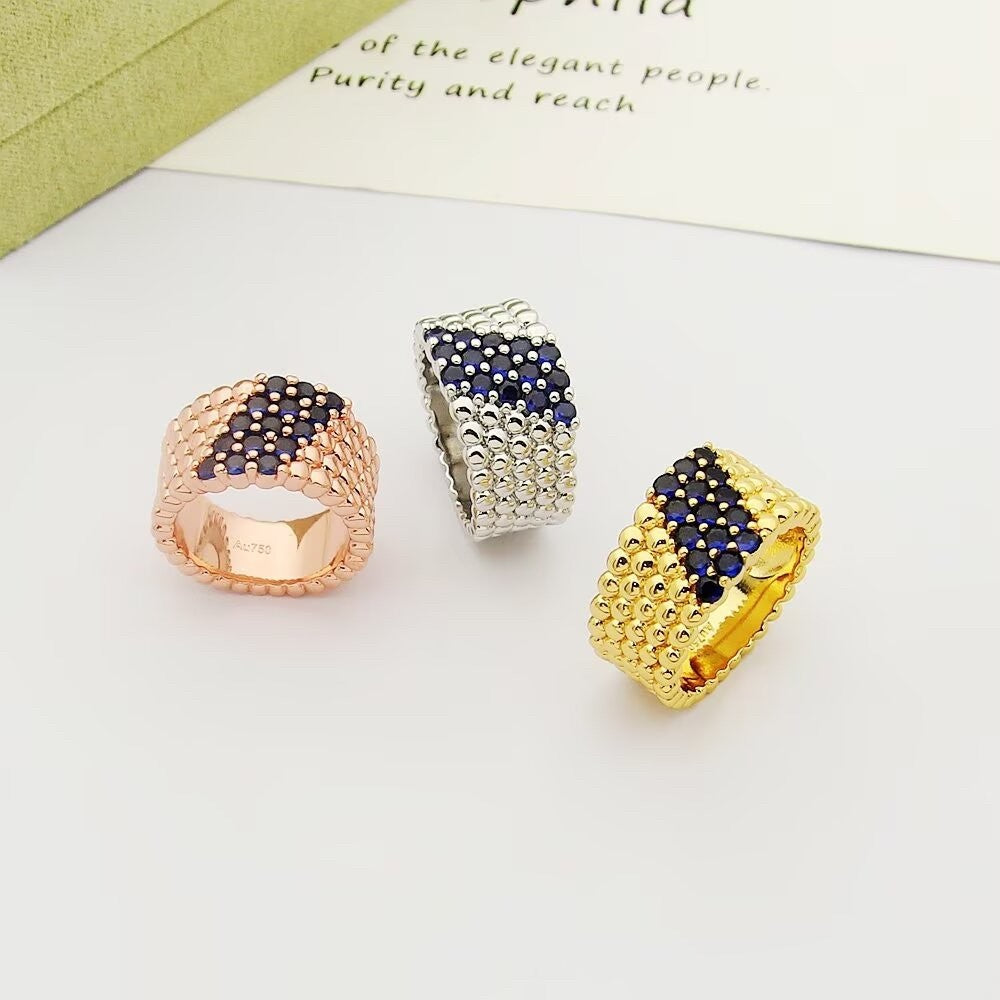 [Imperial]  PERLEE DIAMOND RING ,5-ROW DIAMOND-SET DESIGN