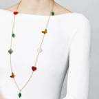 [Imperial] Lucky Alhambra Long Necklace-12 Designs