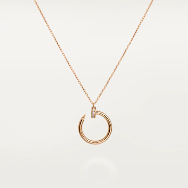[Imperial] JUSTE NECKLACE PINK GOLD