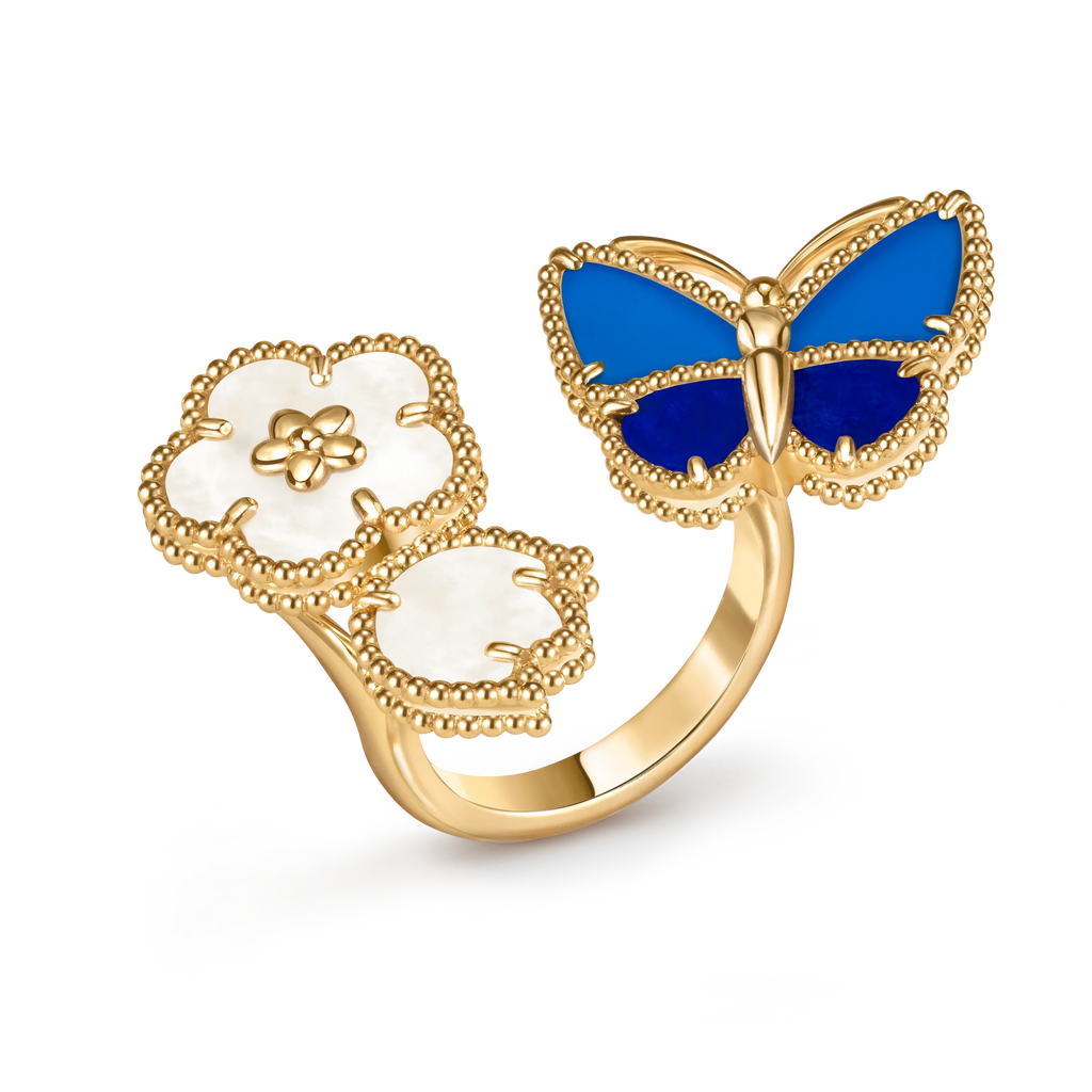 [Imperial] 2026 NEW MODEL SPRING LUCKY 3 MOTIF GOLD RING